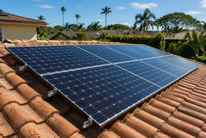 Installation de panneaux solaires à Maslacq